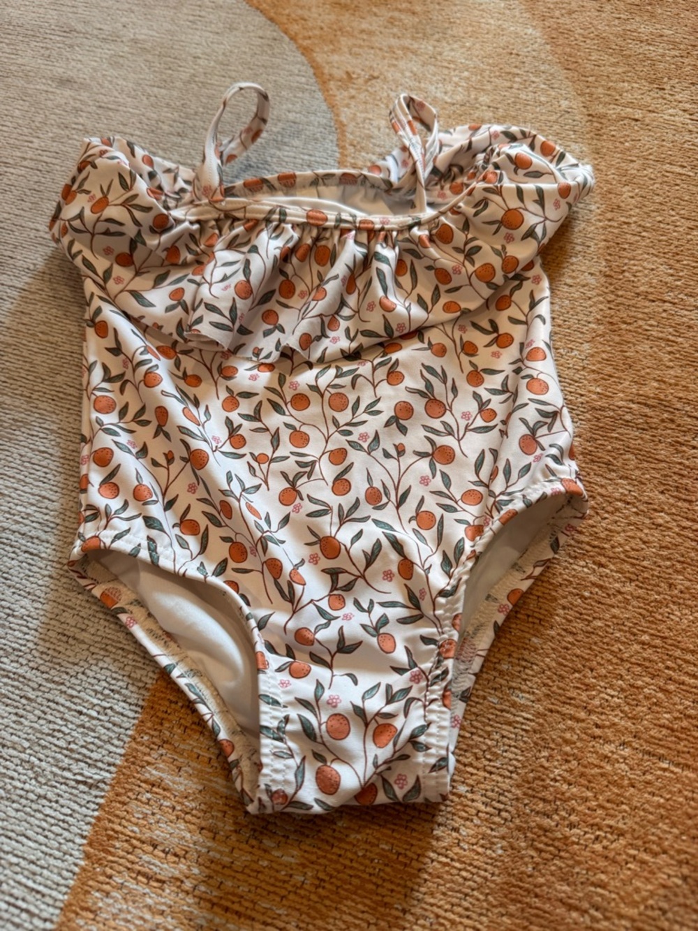 NWT Rylee + Cru Valencia orange swimsuit - still in bag